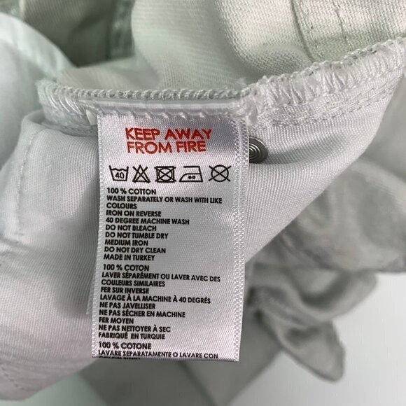 BDG Urban Outfitters Shorts Size 29 Metallic Denim - Picture 6 of 8